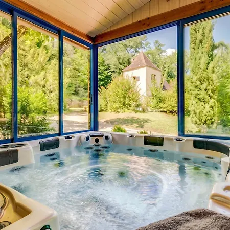 Villa Avec Piscine Privée à Vézac, 160 M² *